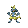 Shiny Lucario sprite