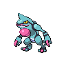 Shiny Toxicroak sprite