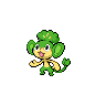 Shiny Pansage sprite