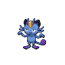 Shiny Meowth Alola sprite