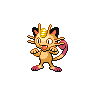 Shiny Meowth sprite