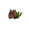 Shiny Venipede sprite