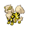 Shiny Arcanine sprite