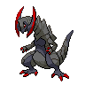 Shiny Haxorus sprite