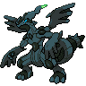 Shiny Zekrom sprite
