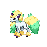 Shiny Ponyta Galar sprite
