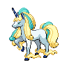 Shiny Rapidash Galar sprite