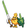 Shiny Sirfetch’d sprite