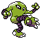 Shiny Hitmonlee in Crystal