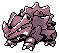 Shiny Rhyhorn in Crystal