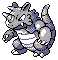 Shiny Rhydon in Crystal