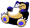 Shiny Snorlax in Crystal