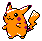 Shiny Pikachu in Crystal