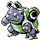 Shiny Blastoise in Crystal