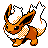 Shiny Flareon sprite