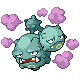 Shiny Weezing sprite