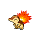 Shiny Cyndaquil sprite