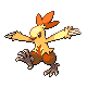 Shiny Combusken sprite
