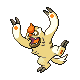 Shiny Vigoroth sprite