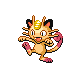 Shiny Meowth sprite