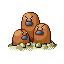 Shiny Dugtrio sprite