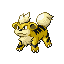 Shiny Growlithe sprite