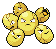 Shiny Exeggcute in FireRed & LeafGreen