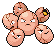 Exeggcute in FireRed & LeafGreen