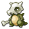 Shiny Cubone in FireRed & LeafGreen