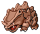 Shiny Rhyhorn in FireRed & LeafGreen