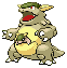 Shiny Kangaskhan in FireRed & LeafGreen
