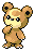 Teddiursa in FireRed & LeafGreen