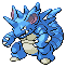 Shiny Nidoking in FireRed & LeafGreen