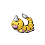 Shiny Weedle sprite
