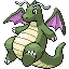 Shiny Dragonite sprite