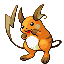 Shiny Raichu sprite