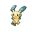 Shiny Minun sprite