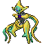 Shiny Deoxys Attack sprite