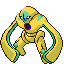 Shiny Deoxys Defense sprite