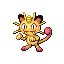 Shiny Meowth sprite