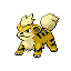 Shiny Growlithe sprite