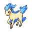Shiny Ponyta sprite