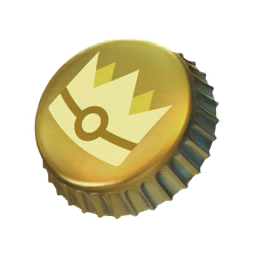 Gold Bottle Cap