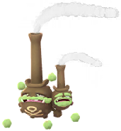 Shiny Galarian Weezing in Pokémon GO