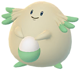 Shiny Chansey in Pokémon GO