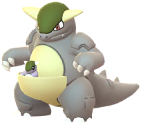 Shiny Kangaskhan in Pokémon GO