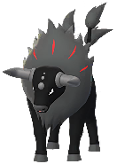 Shiny Paldean Tauros Blaze in Pokémon GO