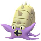Shiny Omastar in Pokémon GO
