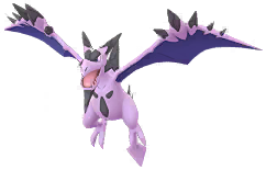 Shiny Mega Aerodactyl in Pokémon GO