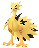 Shiny Galarian Zapdos in Pokémon GO